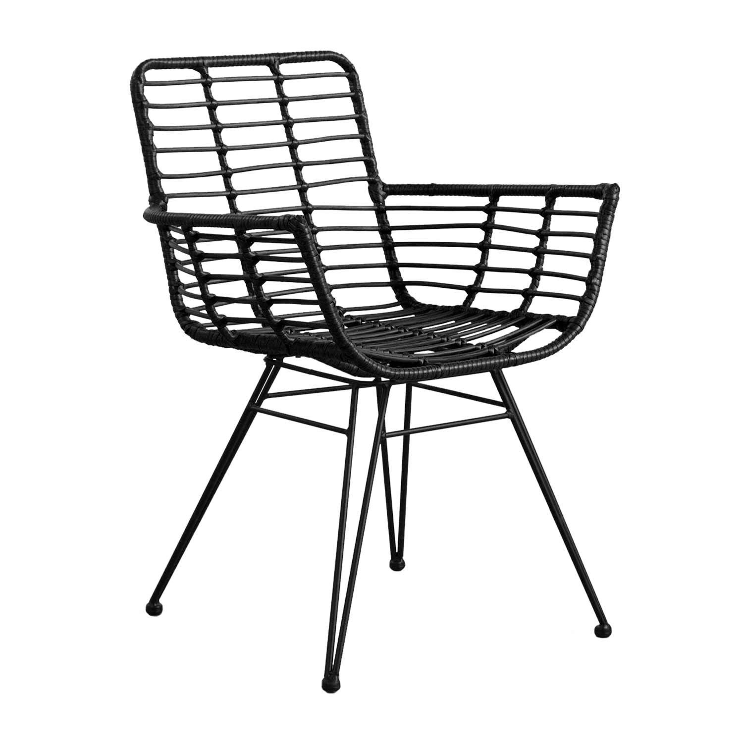 Silla Ratán Honolulu 60x58x88cm Thinia Home Mobiliario 1